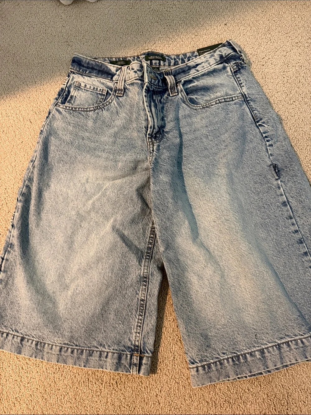 Women’s Light Blue Denim Shorts